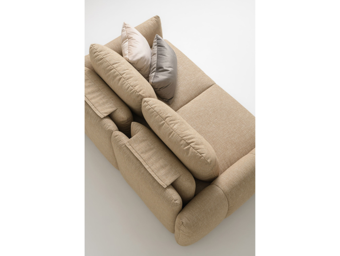Canapea Extensibila Muna Personalizabila 170-230cm Stil Contemporan Tapiterie Stofa [10]