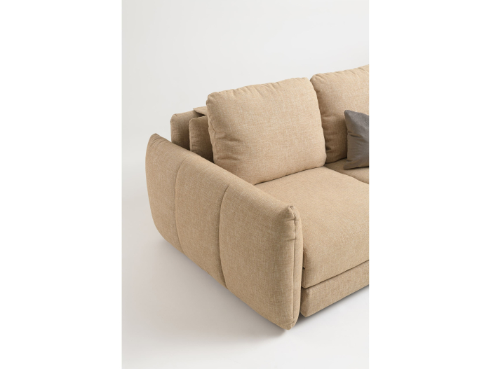Canapea Extensibila Muna Personalizabila 170-230cm Stil Contemporan Tapiterie Stofa [16]
