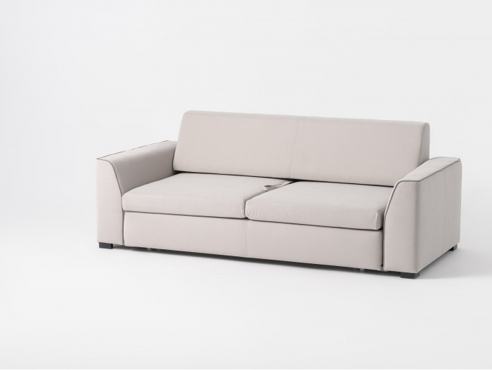 Canapea Extensibila cu Spatiu de Depozitare Puro Personalizabila 205-240cm Stil Contemporan Tapiterie Stofa [6]