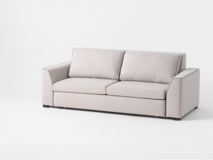 Canapea Extensibila cu Spatiu de Depozitare Puro Personalizabila 205-240cm Stil Contemporan Tapiterie Stofa [7]