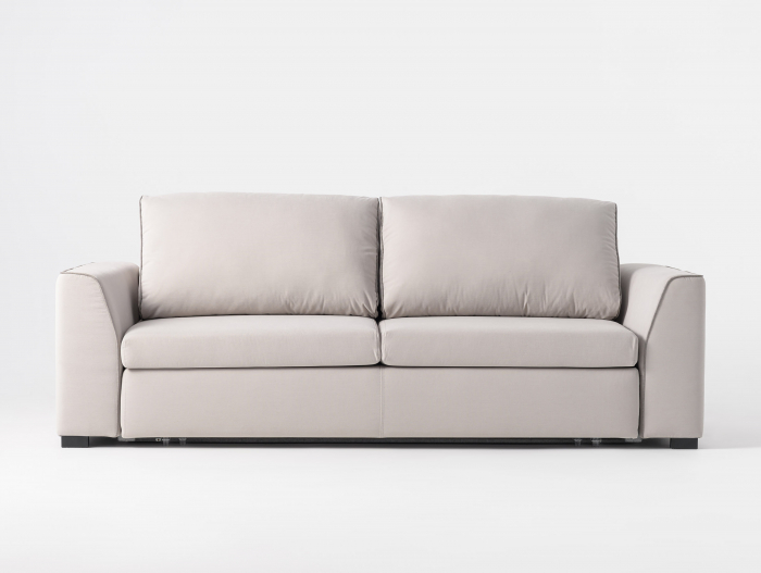 Canapea Extensibila cu Spatiu de Depozitare Puro Personalizabila 205-240cm Stil Contemporan Tapiterie Stofa [11]