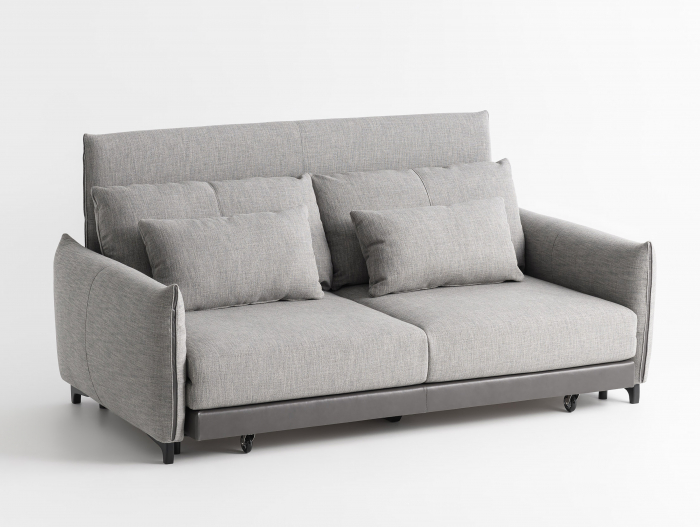 Canapea Extensibila Tulon Personalizabila 187-227cm Stil Contemporan Tapiterie Stofa [30]