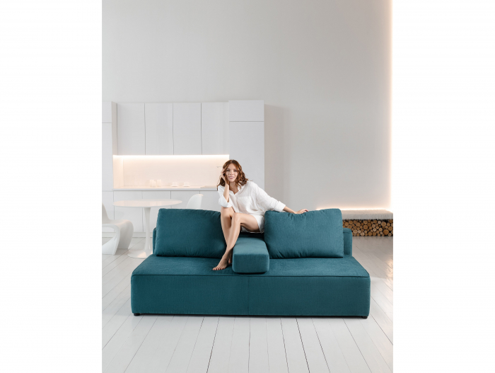 Canapea Extensibila cu Spatiu de Depozitare Urban Personalizabila 190-220cm Stil Contemporan Tapiterie Stofa [14]