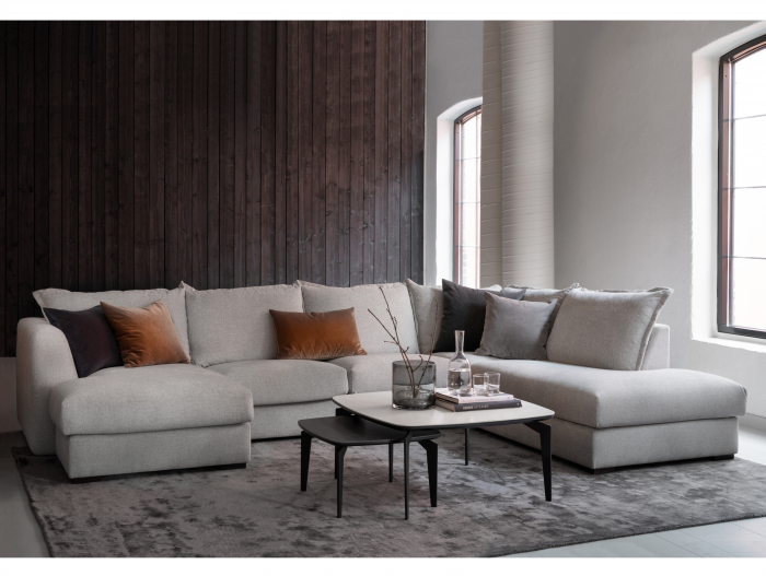 Canapea Hedy Modulara Personalizabila 170-260cm Cadrul Lemn Masiv Tapiterie Stofa [8]