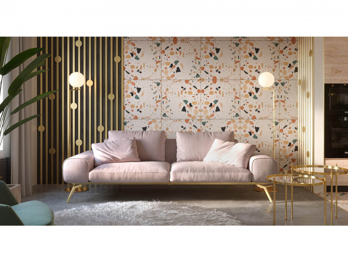 Canapea Linda Modulara Personalizabila 256cm Stil Contemporan Cadru Metal Tapiterie Stofa sau Piele [22]