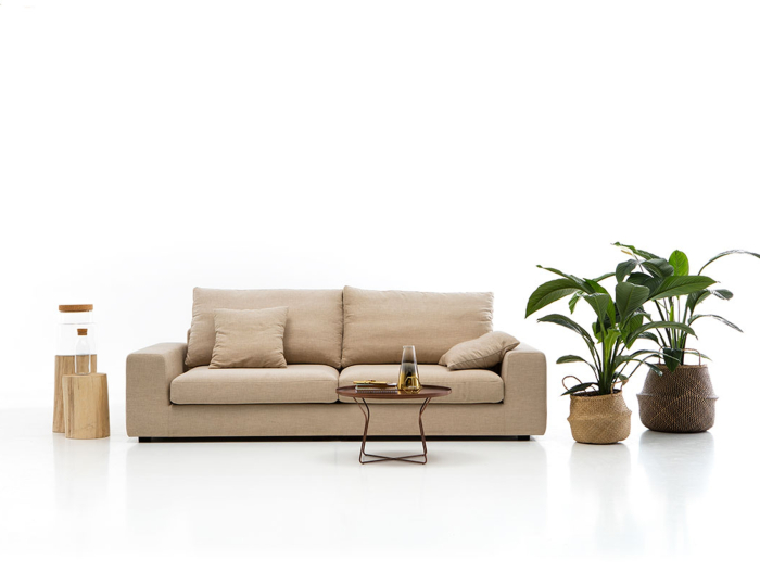 Canapea modulara Duo, personalizabila, cadru lemn masiv, tapiterie stofa, stil Modern [2]