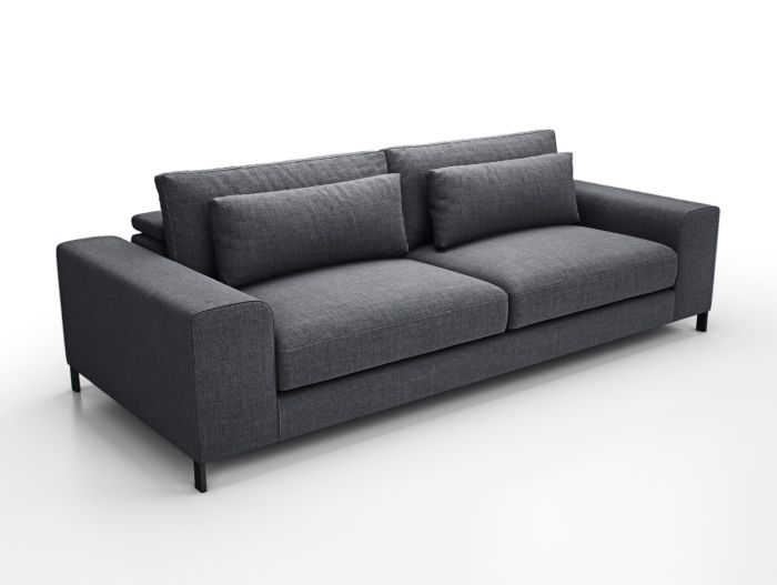 Canapea modulara Horizon, personalizabila, cadru lemn masiv, tapiterie stofa, stil Modern [2]