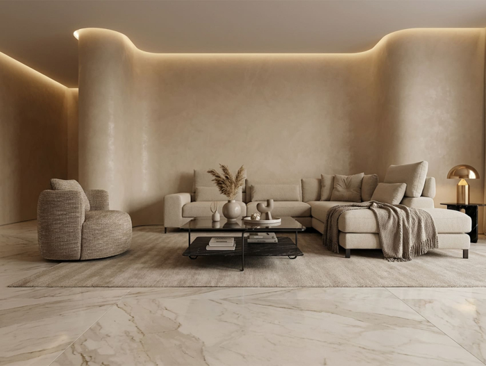 Canapea modulara Horizon, personalizabila, cadru lemn masiv, tapiterie stofa, stil Modern [19]