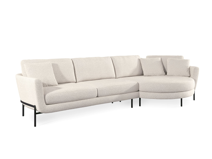 Canapea modulara Hudson, personalizabila, cadru lemn masiv, tapiterie stofa, stil Contemporan [8]