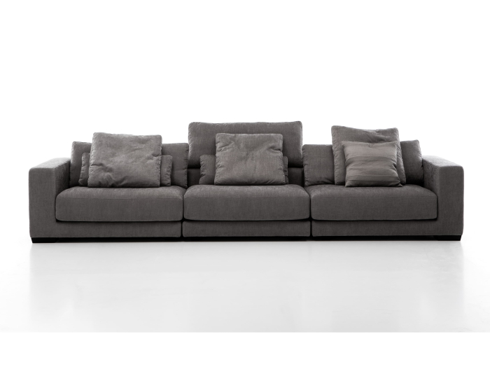 Canapea modulara Samoa, personalizabila, cadru lemn masiv, tapiterie stofa, stil Contemporan [2]