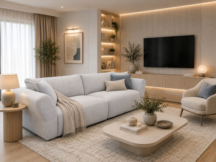 Canapea Morga 277x105cm, cadru lemn masiv, stofa Austin Silve SALE [2]