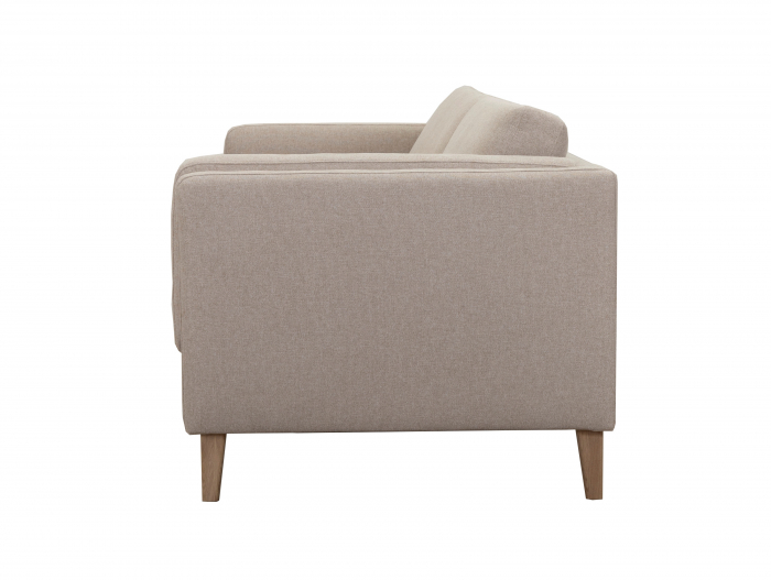 Canapea Nordic Duo Modulara Personalizabila 152-242cm Cadru Lemn Masiv Stil Scandinav Tapiterie Stofa sau Piele [7]