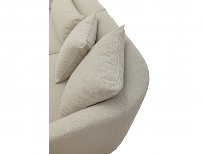 Canapea Pebble Modulara Personalizabila 146-306cm Cadru Lemn Masiv Tapiterie Stofa [14]