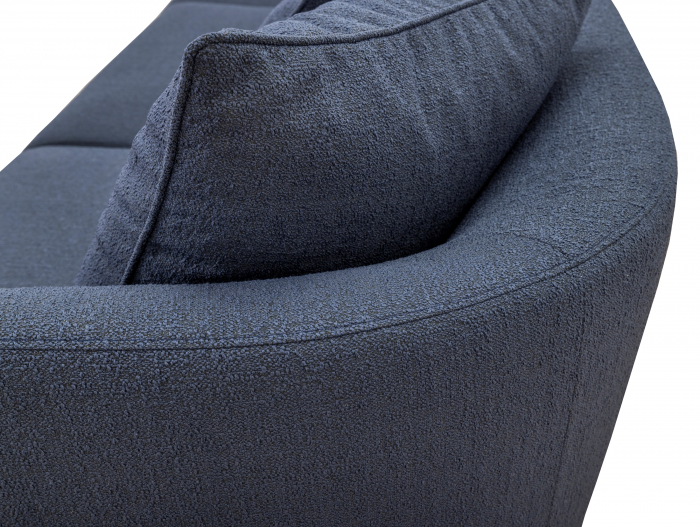 Canapea Pebble Modulara Personalizabila 146-306cm Cadru Lemn Masiv Tapiterie Stofa [5]