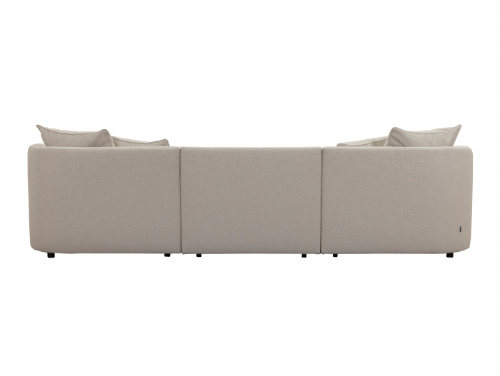 Canapea Pebble Modulara Personalizabila 146-306cm Cadru Lemn Masiv Tapiterie Stofa [11]