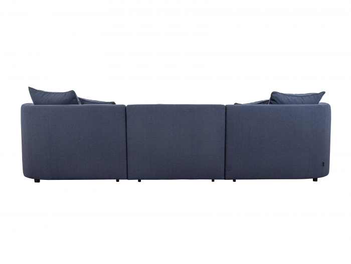 Canapea Pebble Modulara Personalizabila 146-306cm Cadru Lemn Masiv Tapiterie Stofa [6]