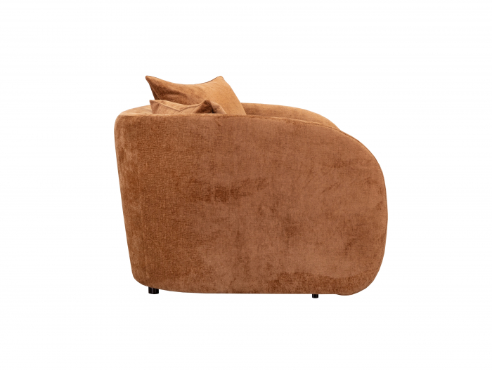 Canapea Pebble Cinnamon Modulara Personalizabila 146-306cm Cadru Lemn Masiv Tapiterie Stofa [4]