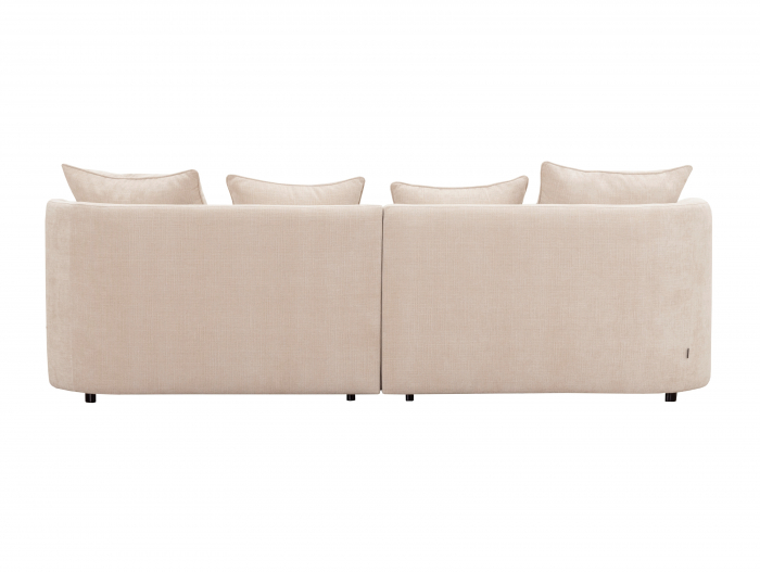 Canapea Pebble Smoke Modulara Personalizabila 146-306cm Cadru Lemn Masiv Tapiterie Stofa [7]