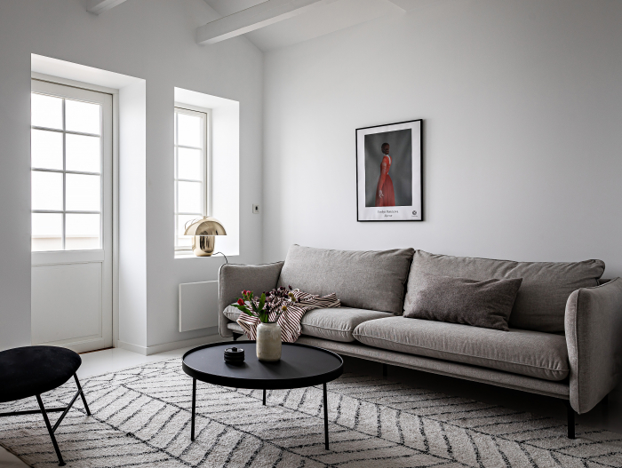 Canapea Suny Modulara Personalizabila 136-226cm Cadru Lemn Masiv Stil Scandinav Tapiterie Stofa sau Piele [9]
