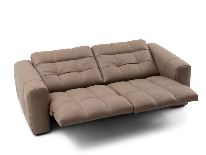 Coltar cu recliner Beach, modular, personalizabil, cadru lemn masiv, stil Japandi, tapiterie stofa sau piele [13]