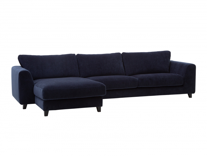 Coltar cu Sezlong Larvik Modular Personalizabil Cadru Lemn Masiv Tapiterie Stofa sau Piele [2]