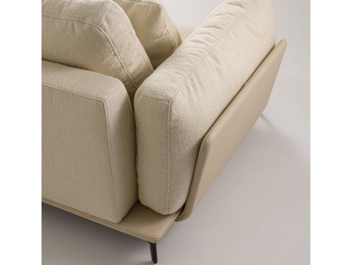 Coltar cu Sezlong Naive Modular Personalizabil 336cm Stil Contemporan Cadru Lemn Masiv Tapiterie Stofa sau Piele [8]