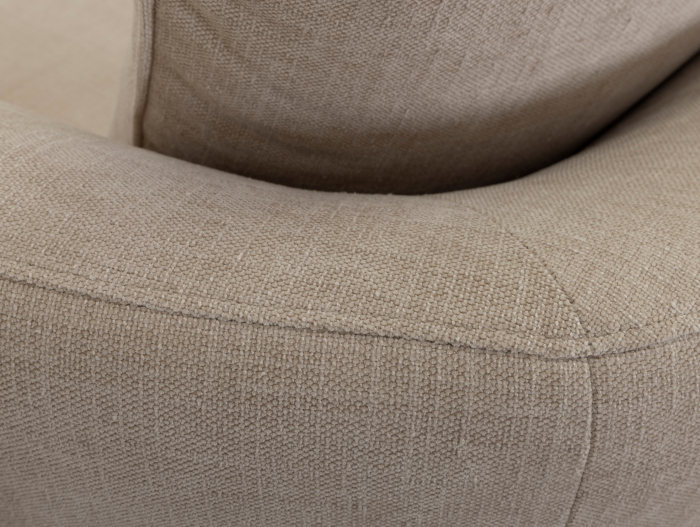 Coltar cu Sezlong Pebble Modular Personalizabil 276cm Cadru Lemn Masiv Tapiterie Stofa [10]