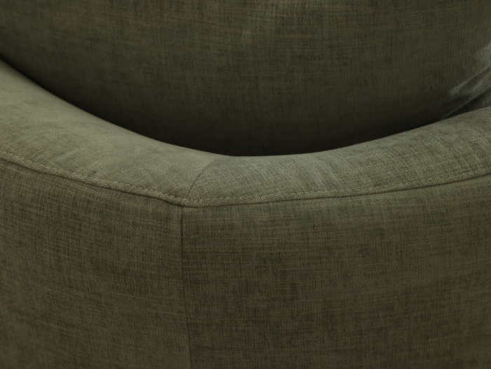 Coltar cu Sezlong Pebble Modular Personalizabil 276cm Cadru Lemn Masiv Tapiterie Stofa [8]
