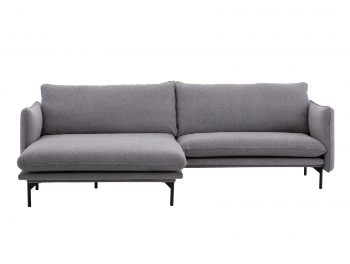 Coltar cu Sezlong Suny Modular Personalizabil 256cm Cadru Lemn Masiv Stil Scandinav Tapiterie Stofa sau Piele [3]