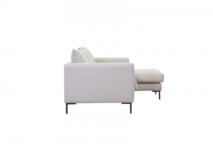 Coltar cu Sezlong TailorS Modular Personalizabil 271cm Cadru Lemn Masiv Stil Scandinav Tapiterie Stofa sau Piele [3]