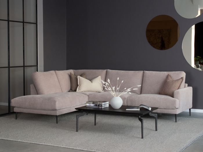 Coltar Daisy Modular Personalizabil 299x167cm Cadru Lemn Masiv Stil Scandinav Tapiterie Stofa [12]