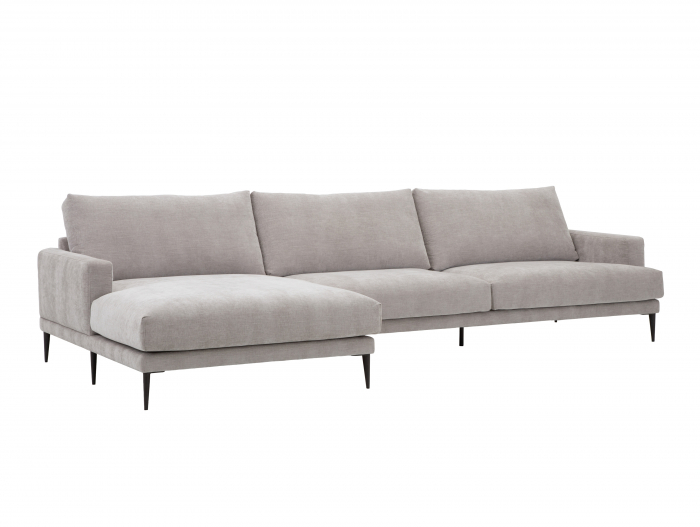 Coltar Daisy Modular Personalizabil 299x167cm Cadru Lemn Masiv Stil Scandinav Tapiterie Stofa [10]