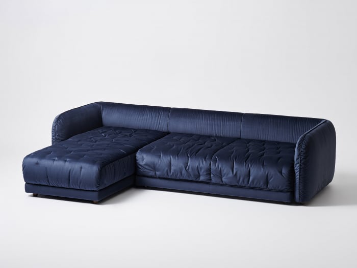 Coltar Extensibil cu Sezlong si Spatiu de Depozitare Astro Personalizabil 292cm Stil Contemporan Tapiterie Stofa [14]