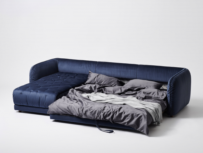 Coltar Extensibil cu Sezlong si Spatiu de Depozitare Astro Personalizabil 292cm Stil Contemporan Tapiterie Stofa [8]