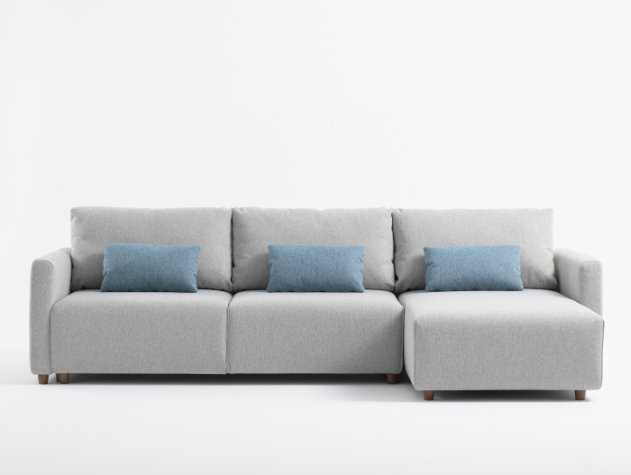 Coltar Extensibil cu Sezlong si Spatiu de Depozitare Como Personalizabil 244-284cm Stil Contemporan Tapiterie Stofa [16]