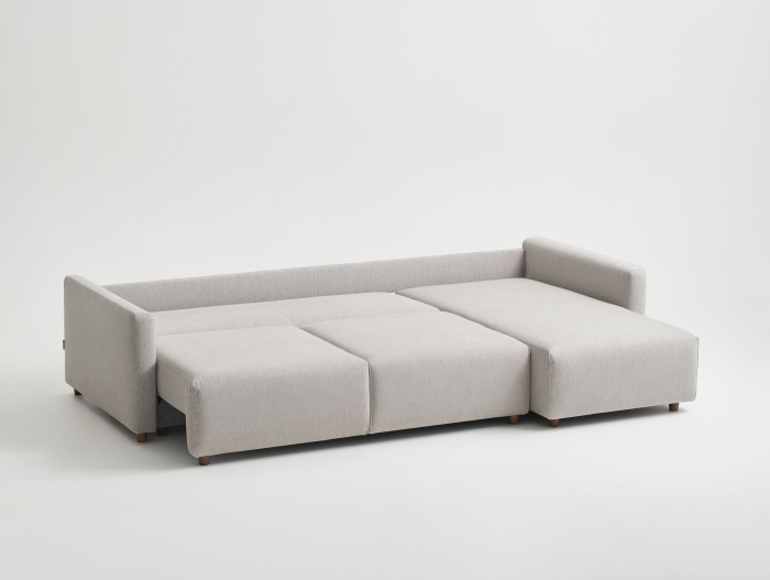 Coltar Extensibil cu Sezlong si Spatiu de Depozitare Como Personalizabil 244-284cm Stil Contemporan Tapiterie Stofa [14]