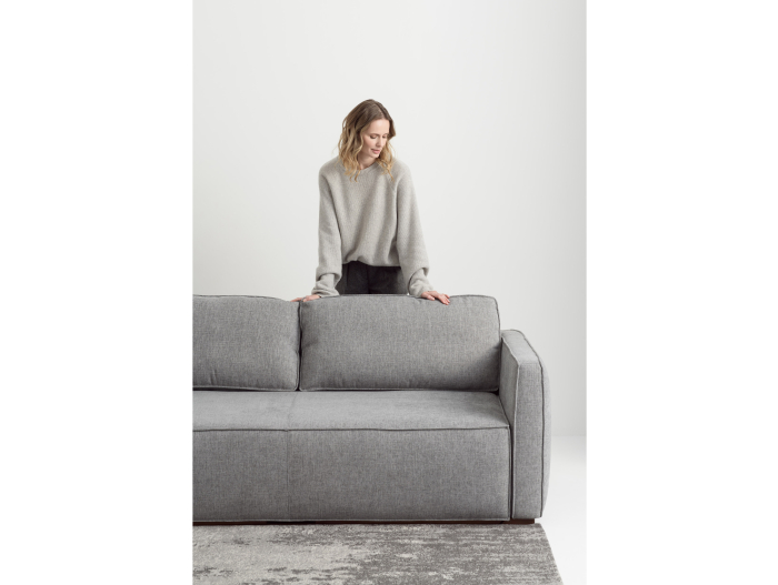 Coltar Extensibil cu Sezlong si Spatiu de Depozitare Esse Personalizabil 309cm Stil Contemporan Cadru Lemn Masiv Tapiterie Stofa [38]