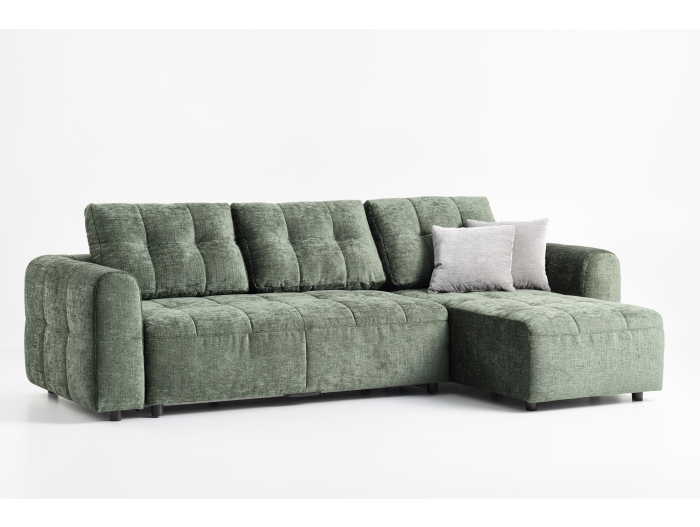 Coltar Extensibil cu Sezlong si Spatiu de Depozitare Mallow Personalizabil 262-292cm Stil Contemporan Tapiterie Stofa [17]