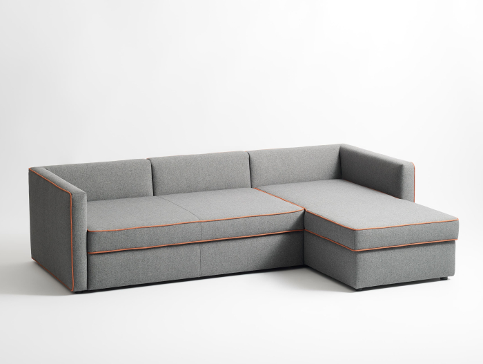 Coltar Extensibil cu Sezlong si Spatiu de Depozitare Mono Personalizabil 230-270cm Stil Contemporan Tapiterie Stofa [20]