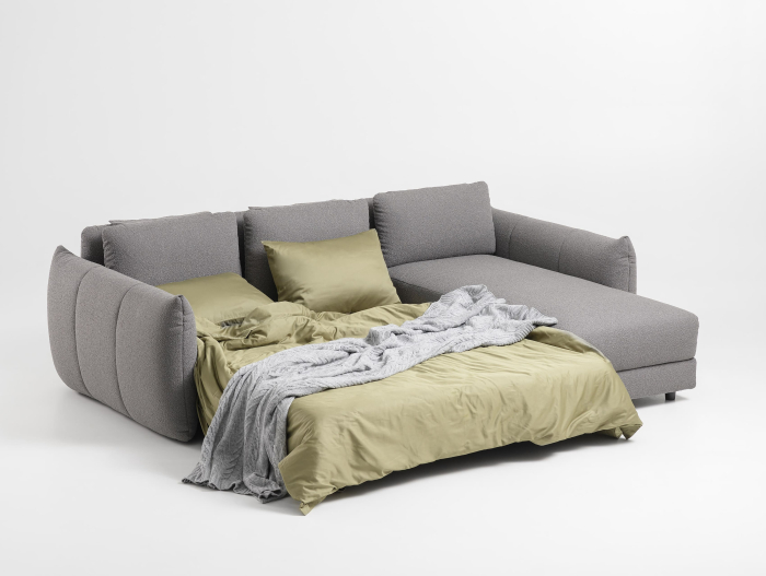 Coltar Extensibil cu Sezlong si Spatiu de Depozitare Muna Personalizabil 260-290cm Stil Contemporan Tapiterie Stofa [2]
