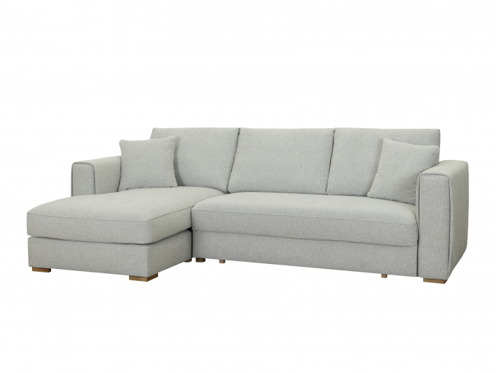 Coltar Extensibil cu Sezlong Helena Personalizabil 268cm Stil Scandinav Contemporan Cadru Lemn Masiv Tapiterie Stofa [3]