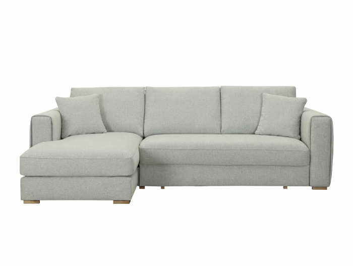 Coltar Extensibil cu Sezlong Helena Personalizabil 268cm Stil Scandinav Contemporan Cadru Lemn Masiv Tapiterie Stofa [4]