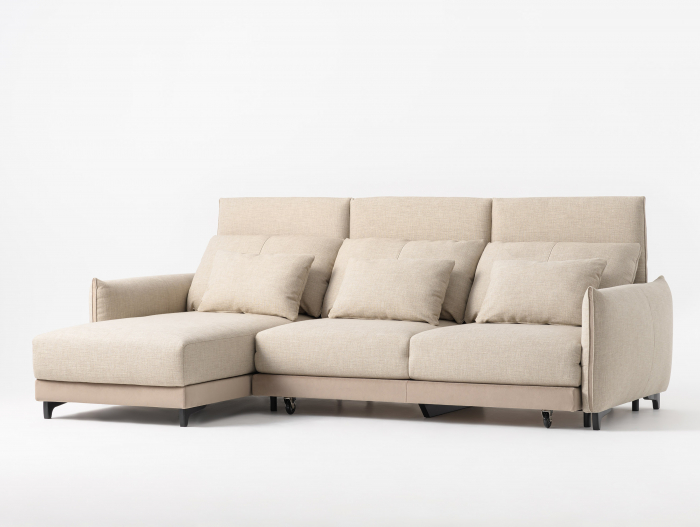 Coltar Extensibil cu Sezlong si Spatiu de Depozitare Tulon Personalizabil 260-290cm Stil Contemporan Tapiterie Stofa [7]