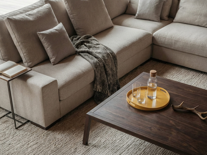 Coltar modular Avant, personalizabil, cadru lemn masiv, tapiterie stofa, ultra moale, stil Modern [13]