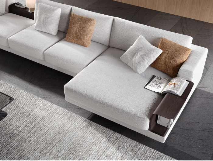 Coltar modular Calypso, personalizabil, cadru lemn masiv, tapiterie stofa, stil Contemporan [4]