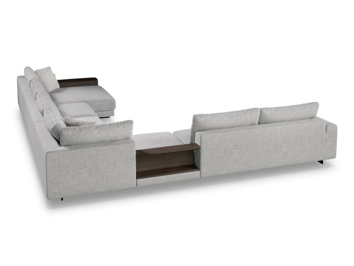 Coltar modular Calypso, personalizabil, cadru lemn masiv, tapiterie stofa, stil Contemporan [6]