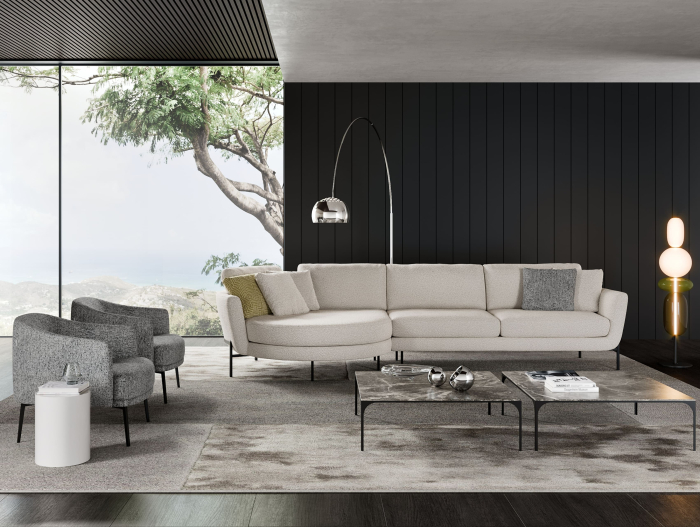 Coltar modular Hudson, personalizabil, cadru lemn masiv, tapiterie stofa, stil Contemporan [17]