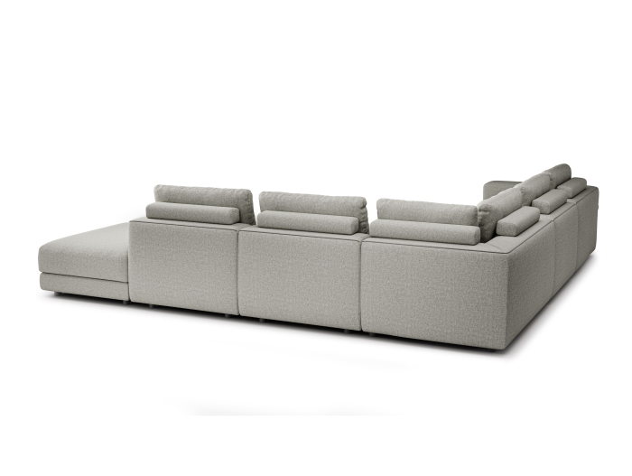 Coltar modular Maxwell, personalizabil, cadru lemn masiv, tapiterie stofa, stil Contemporan [5]