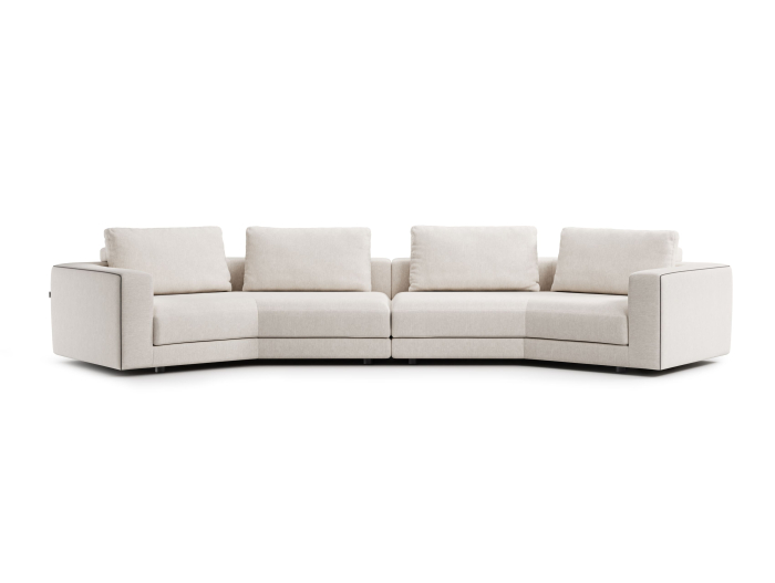 Coltar modular Maxwell, personalizabil, cadru lemn masiv, tapiterie stofa, stil Contemporan [7]