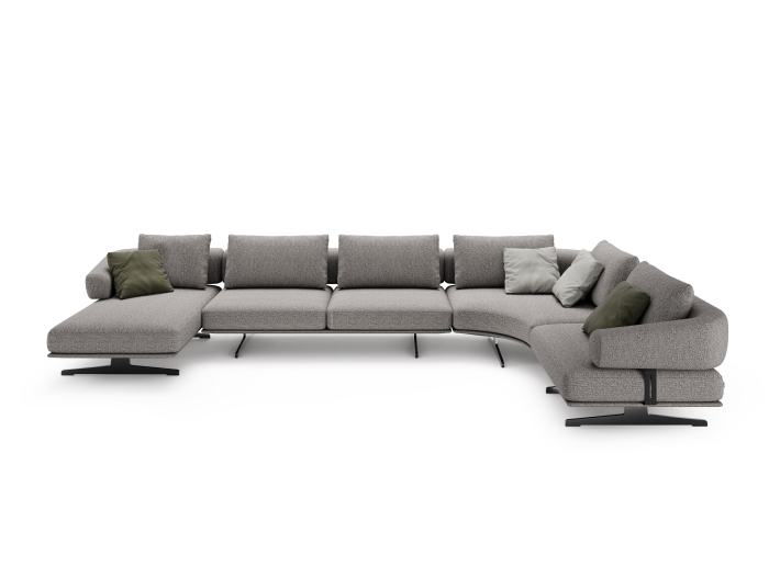 Coltar modular Mistral, personalizabil, cadru lemn masiv, tapiterie stofa, stil Contemporan [5]